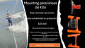 Monting para lineas de kite, para Gopro